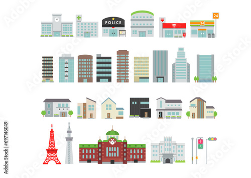 建物イラスト