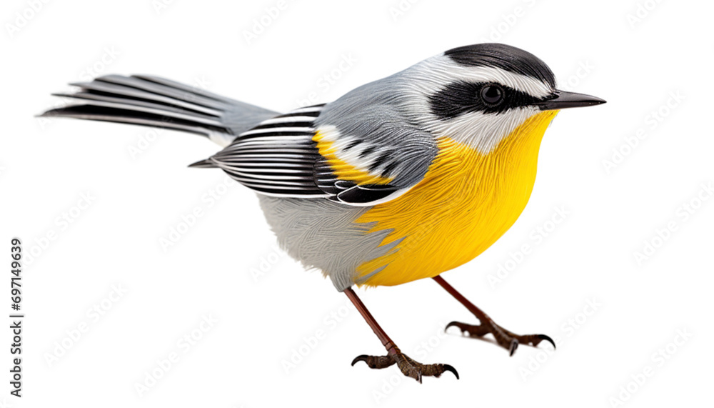 Naklejka premium 3D Warbler PNG / Transparent