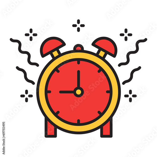 Alarm Clock Sticker