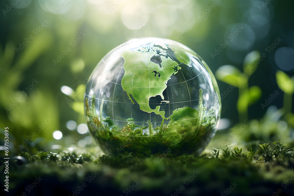 renewable energy light bulb with green energy, Earth Day or environment protection Hands protect forests that grow on the ground and help save the world, solar panels renewable energy light bulb with green energy, Earth Day or environment protection Hands protect forests that grow on the ground and help save the world, solar panels