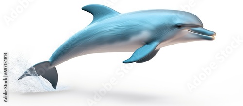 Dolphin greeting kindly today