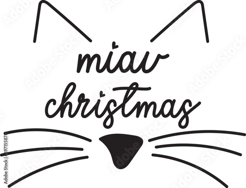 merry christmas cat,cat talk,cute prints,t-shirts and more,print ready eps