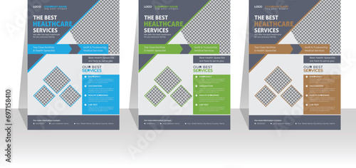 A versatile medical flyer suitable for all healthcare related business such as; pharmacy, hospital. it can be used for various advertising purpose like magazine advert, poster for promotional events.