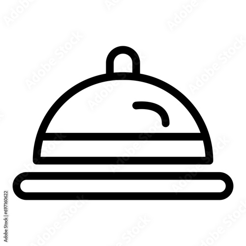 thanksgiving line icon