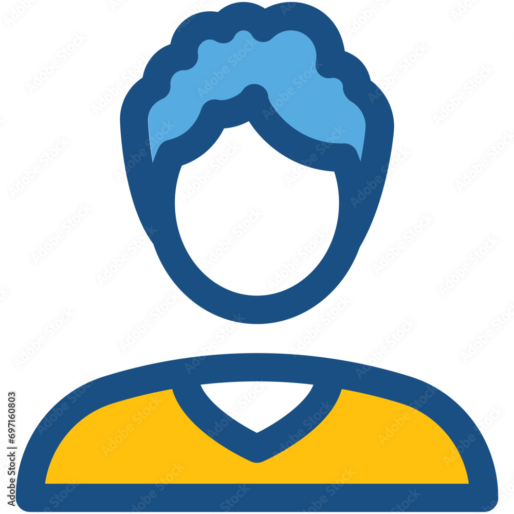School Boy Line Vector Icon School Boy Line Vector Icon
