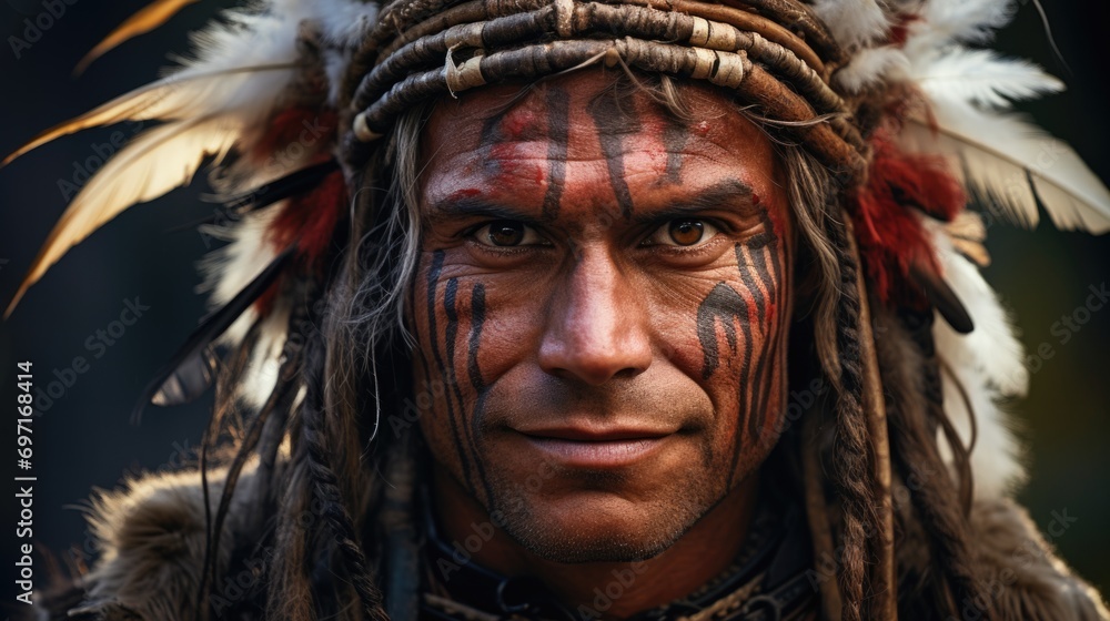 Portrait of Tribesman Portrait of Tribesman