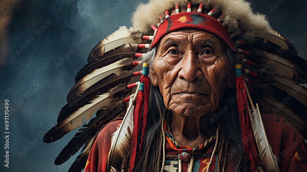 Old Native American Indian