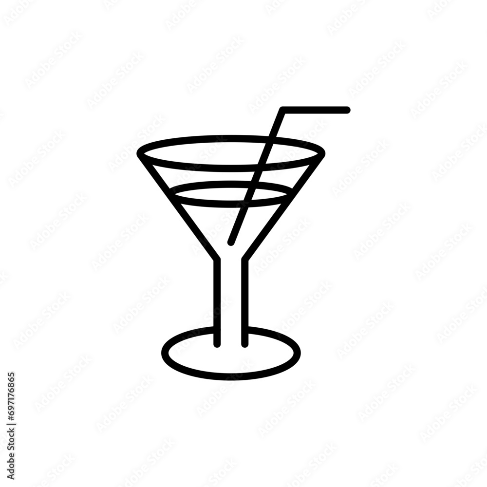 Fresh cocktail icons, drink minimalist vector illustration ,simple transparent graphic element .Isolated on white background Fresh cocktail icons, drink minimalist vector illustration ,simple transparent graphic element .Isolated on white background
