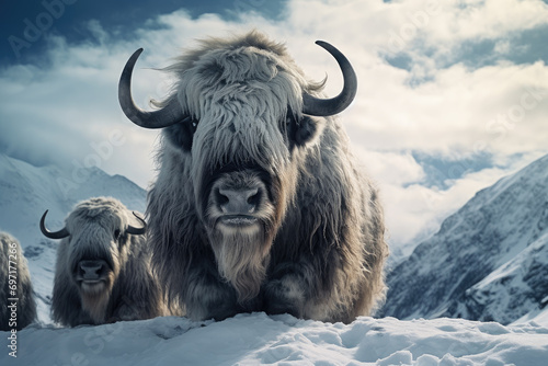 yak in the mountains © KirKam