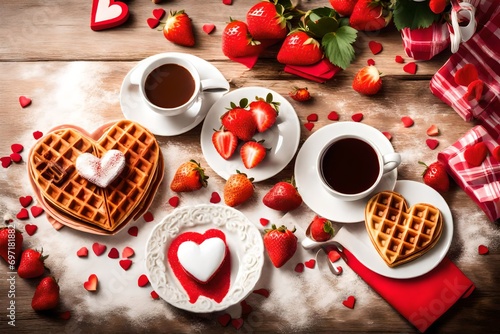 cup of coffee and cookies