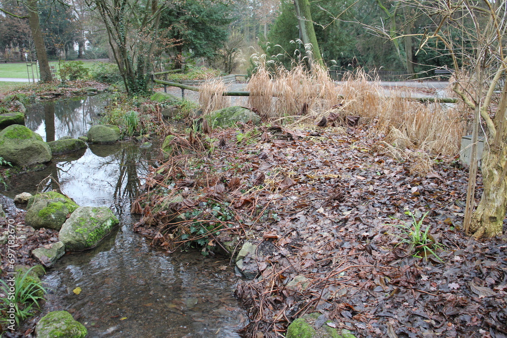 Obraz premium park bach