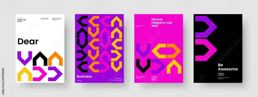 Abstract Report Template. Geometric Business Presentation Design. Creative Poster Layout. Flyer. Banner. Brochure. Background. Book Cover. Catalog. Pamphlet. Advertising. Brand Identity. Leaflet