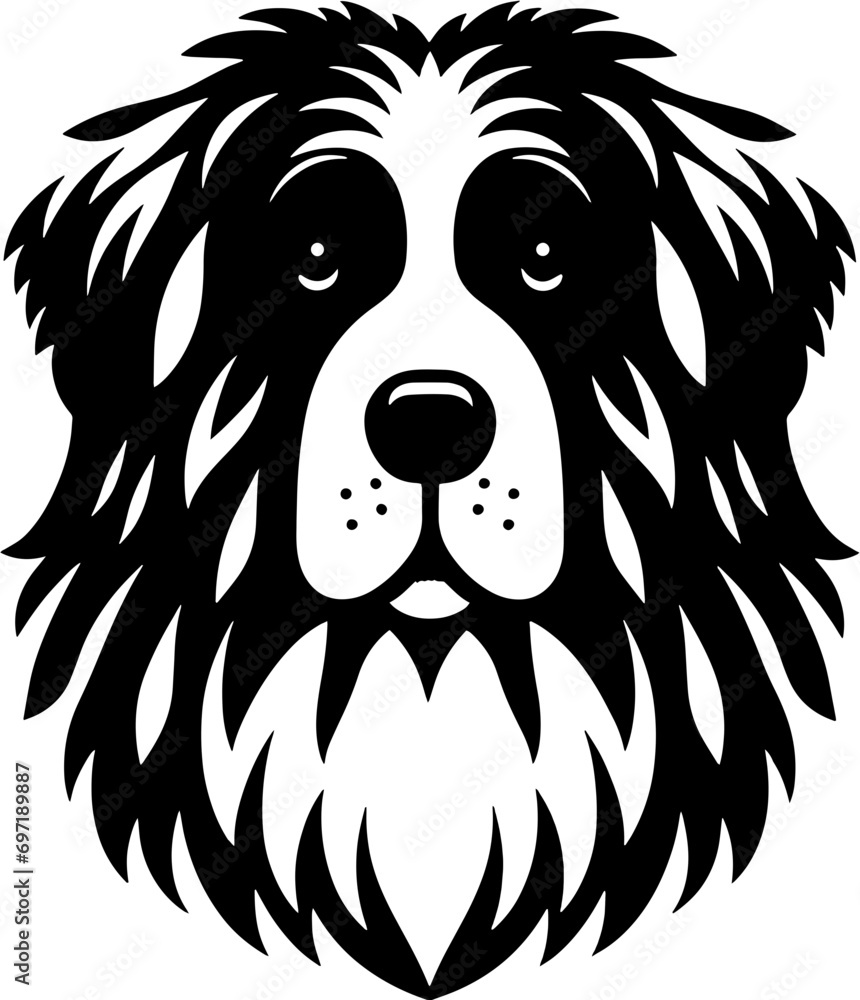 Obraz premium Polish Tatra Sheepdog icon 12