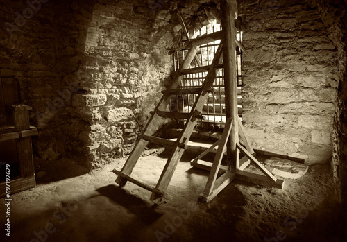 Rack in the torture chamber of Castle photo