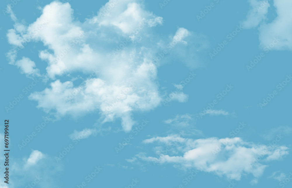 Fantastic blue sky. Marvelous clouds Fantastic blue sky. Marvelous clouds