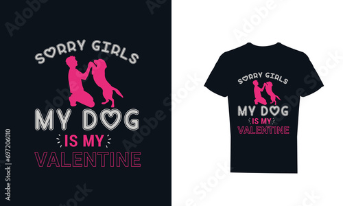 Vector valentines day t shirt design