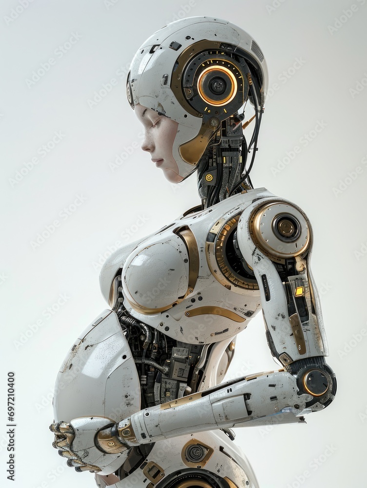 Explore the intriguing concept of a pregnant robot woman, a fusion of technology Explore the intriguing concept of a pregnant robot woman, a fusion of technology