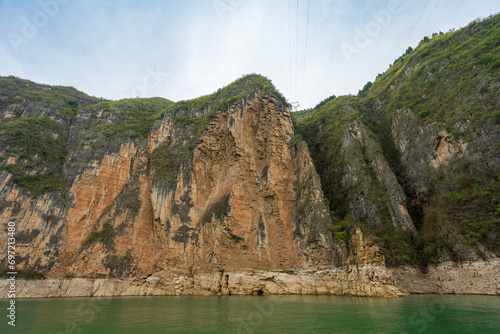 The Three Gorges of the Yangtze River are magnificent. The rivers flow through narrow canyons between steep cliffs, creating breathtaking scenery.