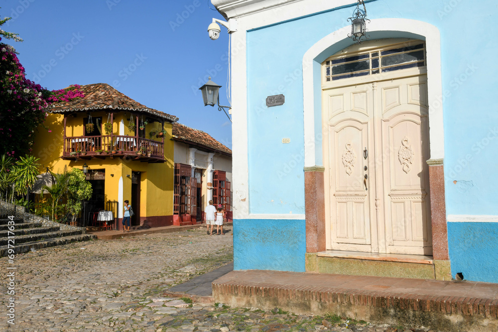 View at the colonial town of Trinidad on Cuba View at the colonial town of Trinidad on Cuba