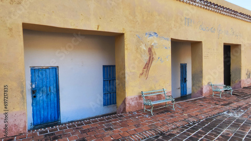 Photography View at a school on Trinidad, Cuba