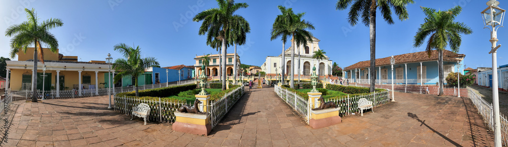 View at the colonial town of Trinidad on Cuba View at the colonial town of Trinidad on Cuba