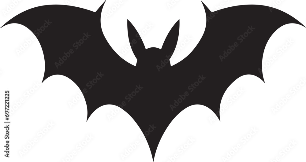 halloween concept composition with bats on white background ai generated halloween concept composition with bats on white background ai generated