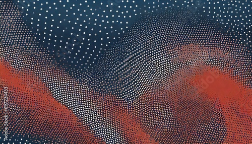 pop art dots halftone pattern vector border red dark blue abstract background dot work faded particles geometric wavy structure subtle texture half tone contrast graphic minimalist graphic wallpaper