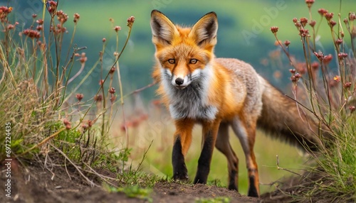 red fox in the wild © joesph