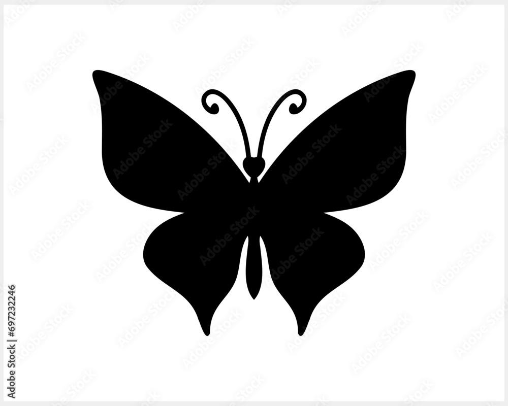 Doodle butterfly icon. Hand drawn line art. Engraving insect animal. Vector stock illustration. EPS 10 Doodle butterfly icon. Hand drawn line art. Engraving insect animal. Vector stock illustration. EPS 10