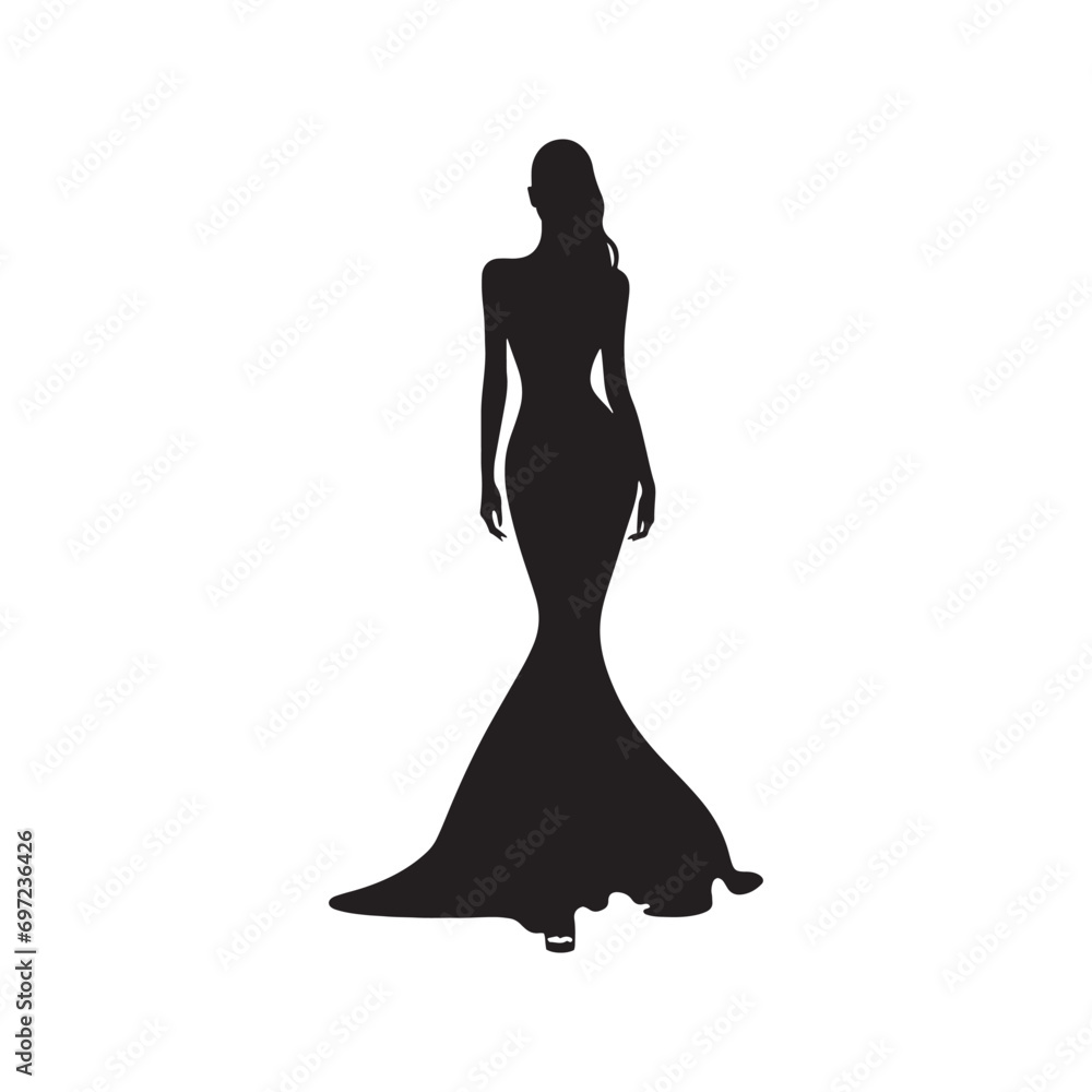 Well-Dressed Woman Silhouette: High-Fashion Affair - An Elegant Lady Graces the Scene, Dressed in High-End Fashion, Casting a Stylish Silhouette against the Glittering Lights of the Evening.
Well-Dressed Woman Silhouette: High-Fashion Affair - An Elegant Lady Graces the Scene, Dressed in High-End Fashion, Casting a Stylish Silhouette against the Glittering Lights of the Evening.