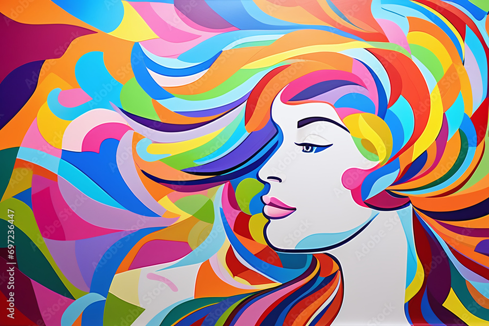 Vibrant swirls intertwine, symbolizing the complex yet beautiful neural diversity of autism. Ideal for awareness campaigns and inclusive art Vibrant swirls intertwine, symbolizing the complex yet beautiful neural diversity of autism. Ideal for awareness campaigns and inclusive art