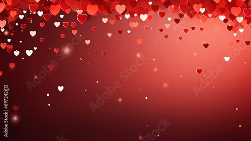 hearts seamless pattern for valentine day, wedding, mothers day background