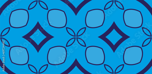 Abstract shape , geometric motif, basic pattern continuous background. 