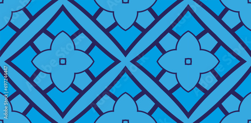 Abstract shape , geometric motif, basic pattern continuous background. 