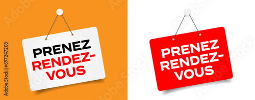 Prenez rendez-vous