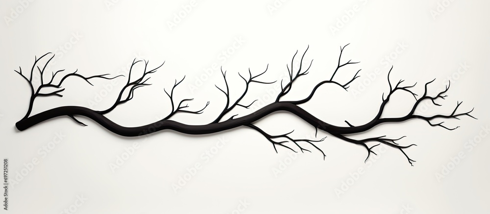 tree branch outline