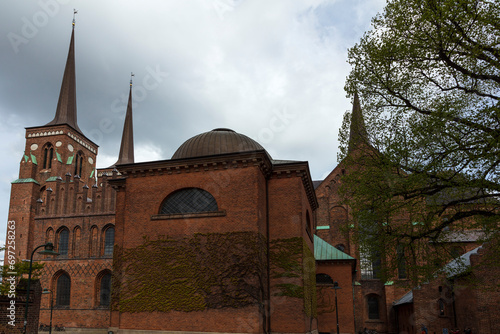 Wallpaper Mural Denmark Roskilde city view on a sunny spring day Torontodigital.ca