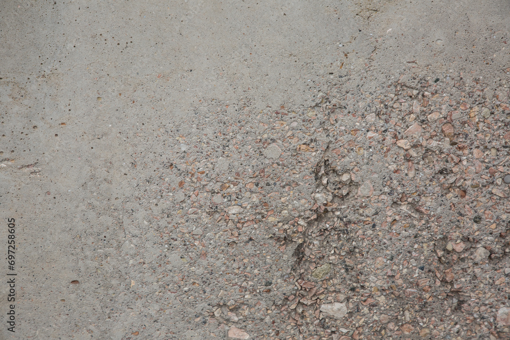 Texture of a dirty and shabby gray wall Texture of a dirty and shabby gray wall