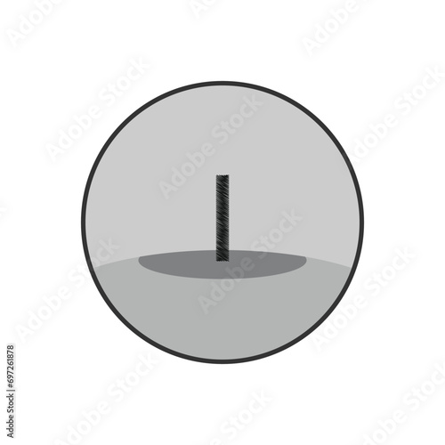 Initial Letter Logo I Template Vector Design