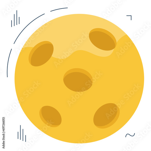 Premium download icon of moon

