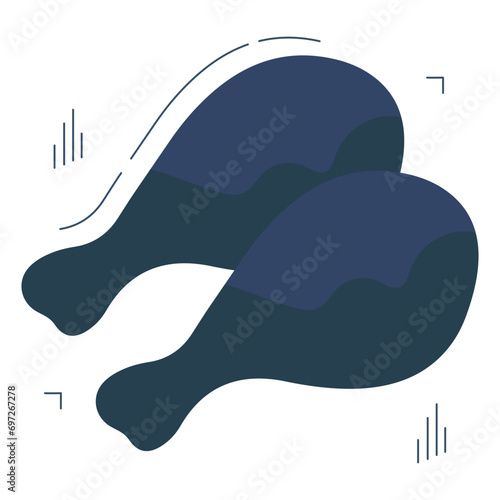 Premium download icon of drumsticks 