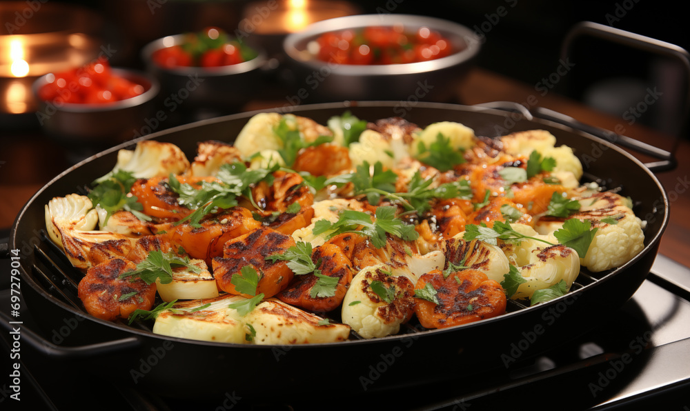grilled chicken with vegetables grilled chicken with vegetables