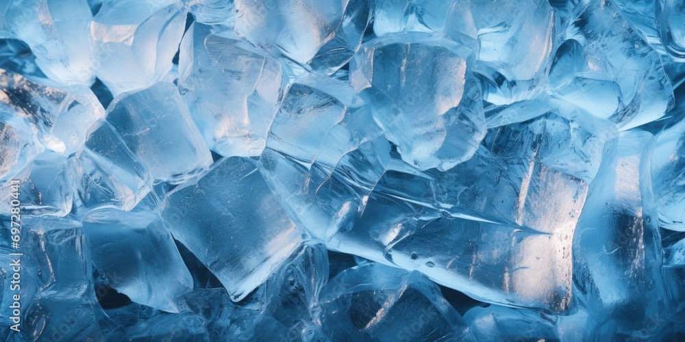 A compact arrangement of ice cubes stacked on top of each other. Ideal for various uses A compact arrangement of ice cubes stacked on top of each other. Ideal for various uses