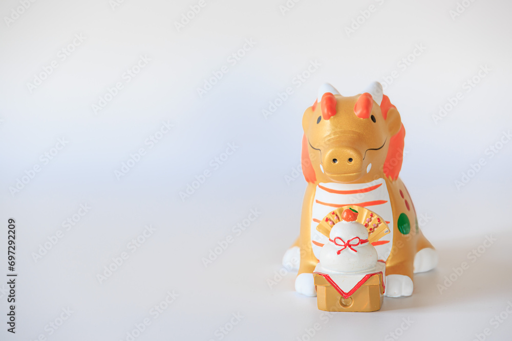 辰年のお正月イメージ