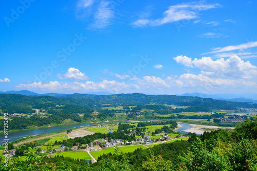 沢山ポケットパークからの眺望（新潟県） © UI_forever