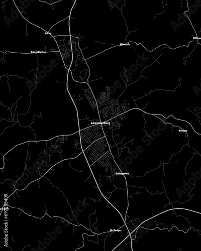 Lawrenceburg Kentucky Map, Detailed Dark Map of Lawrenceburg Kentucky photo