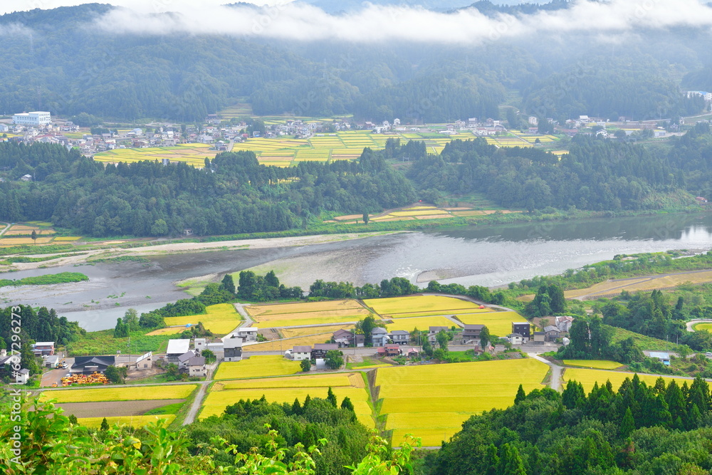 山本山高原沢山ポケットパークからの眺望（新潟県）