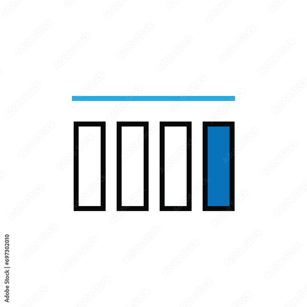 Vector graphic of Simple increase and decrease progress graph. simple modern outline design style. Suitable for presentation materials, reports, advertisements, etc. vector template design Vector graphic of Simple increase and decrease progress graph. simple modern outline design style. Suitable for presentation materials, reports, advertisements, etc. vector template design