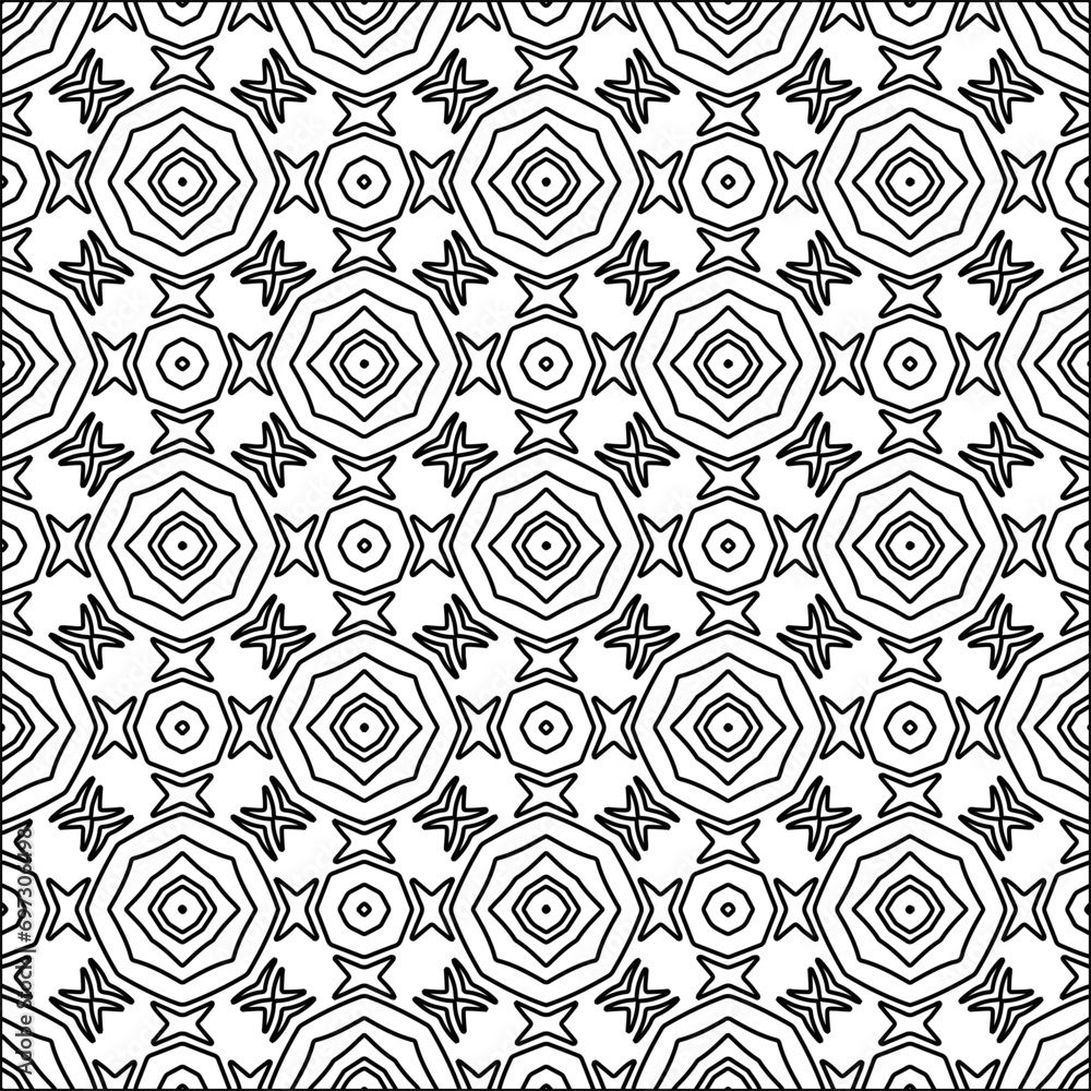 Abstract shapes from lines. Vector graphics for design. Black and white color. Simple pattern. Abstract shapes from lines. Vector graphics for design. Black and white color. Simple pattern.