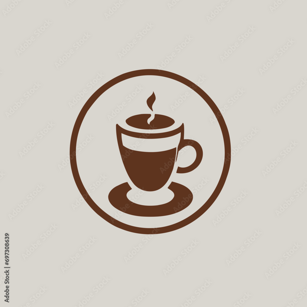 Obraz premium Coffe Logo EPS Format Very Cool Design